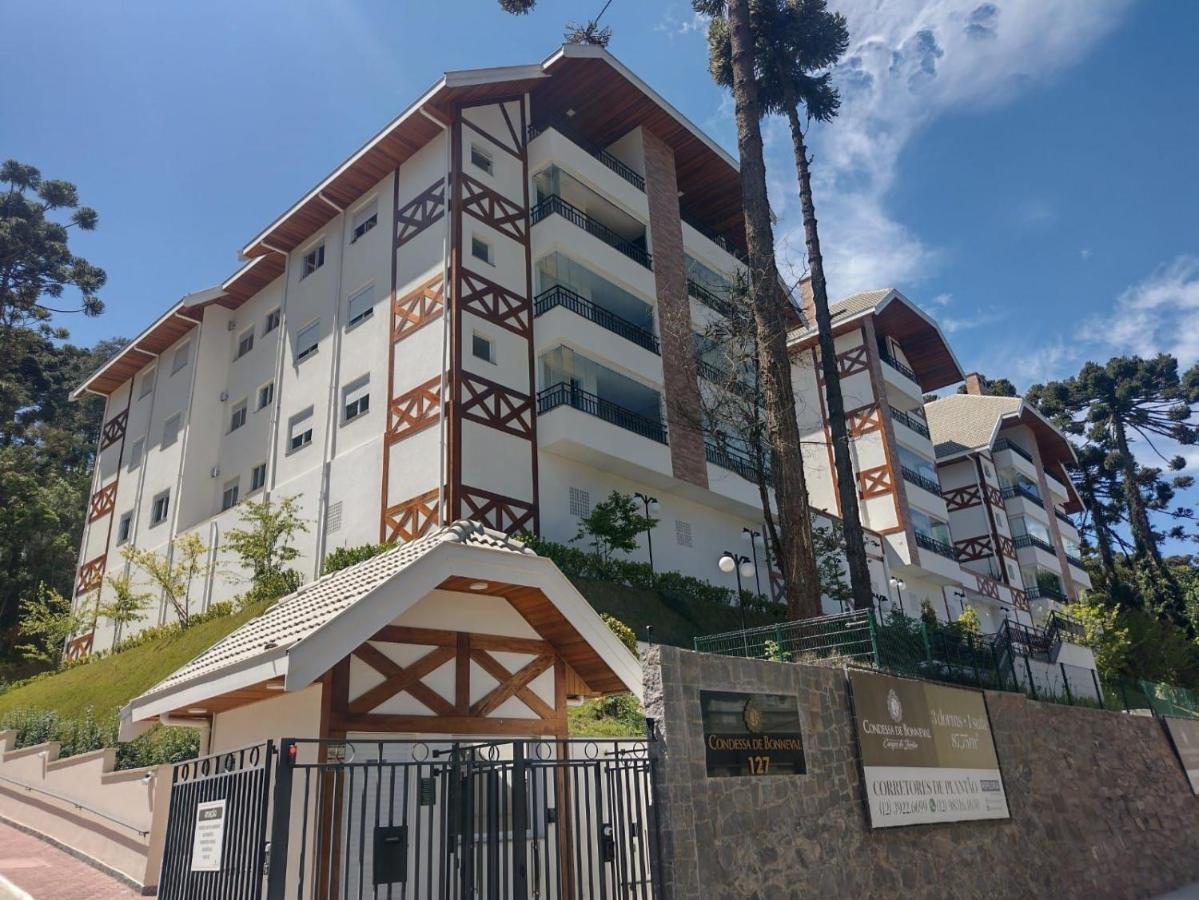 Apartamento Hostyn Condessa 115- Requinte E Aconchego A 600 M Do Baden Baden Campos do Jordão Exterior foto