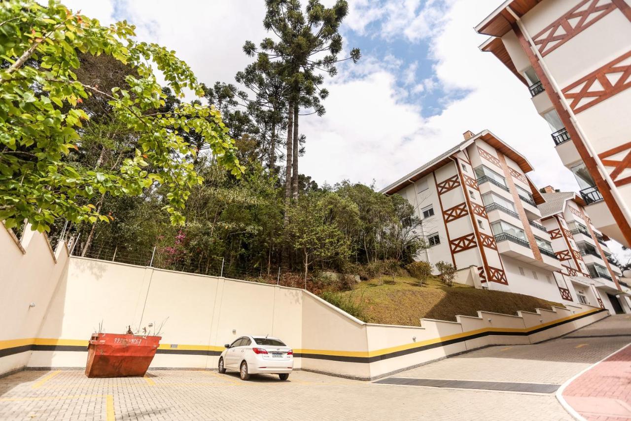 Apartamento Hostyn Condessa 115- Requinte E Aconchego A 600 M Do Baden Baden Campos do Jordão Exterior foto